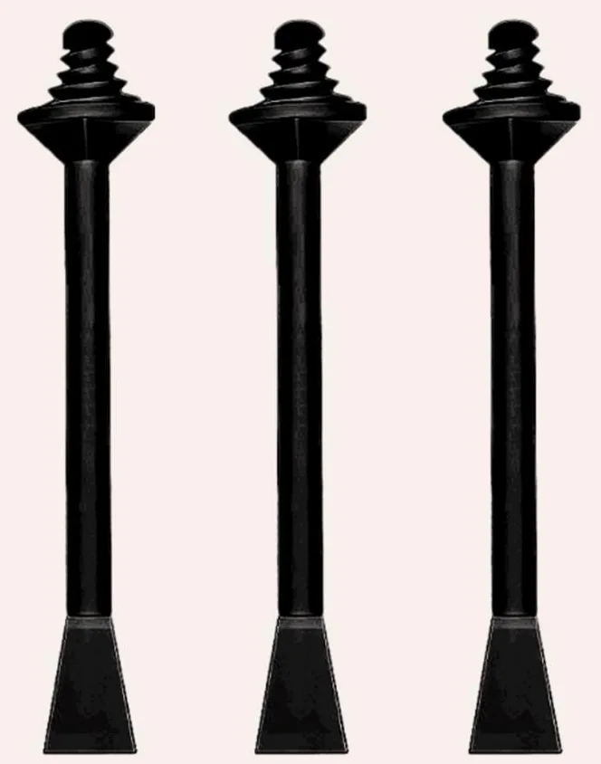 Nose wax sticks black x3 accessory