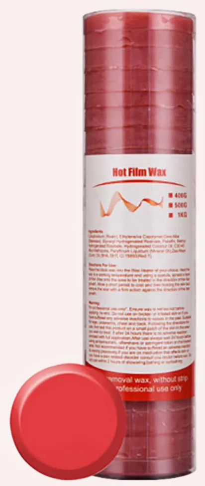 Hot film discs red blocks
